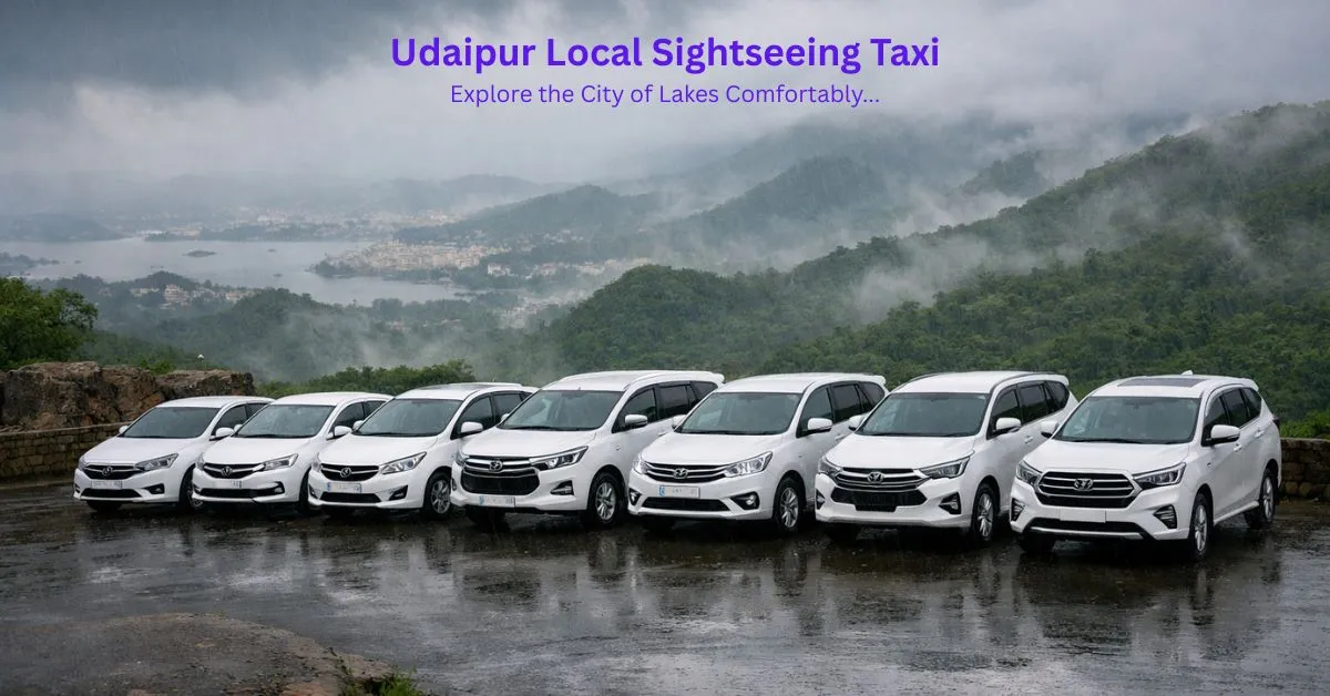 Udaipur Local Sightseeing Taxi – Explore the City of Lakes Comfortably Udaipur Local Sightseeing Taxi – Explore the City of Lakes Comfortably